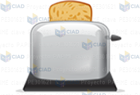 Tostador con pan