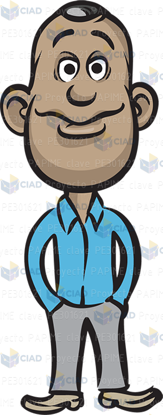 Caricatura de señor