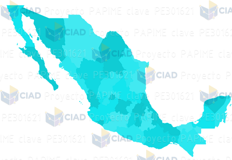 Mapa de México III
