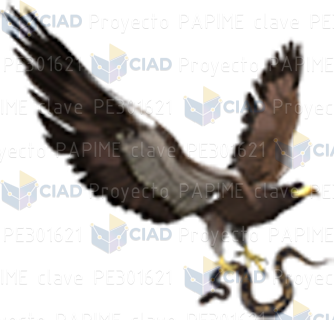Águila con serpiente