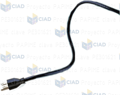 Cable con clavija